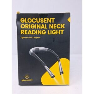 Glocusent Original Neck Reading Light Book Light New In Box GLCSNTBL001)  X